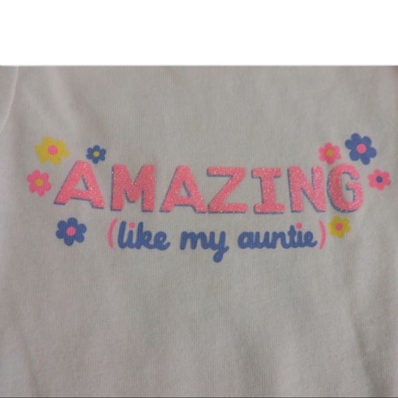 jumping beans Other - Amazing Like my Aunt One Piece Bodysuit 3M